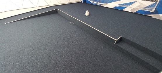 Укладка ковролина -400м2